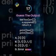 Python Shorts Python MCQs Python Programming Python Java Pythontips Pythontricks
