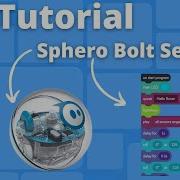 Tutorial Sphero Bolt Setup