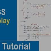 22 CSS Display Property Display Block Display Inline Display None