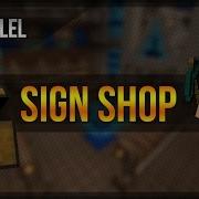 Minecraft SignShop Tutorial 1 12