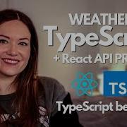 BUILD A TYPESCRIPT REACT API PROJECT USING A WEATHER API ReactJS TypeScript TailwindCSS Fetch