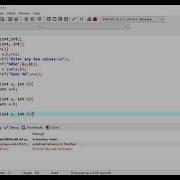Simple Calculator Using User Defined Function In C C