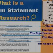 What Is A Problem Statement In Research