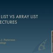 Linked List Vs Array List 08 Array List Test Code