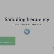 R Tutorial Sampling Frequency