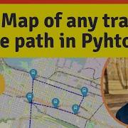 Interactive Route Line Map In Python Using Folium