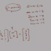 Application Of Linear Systems Curve Fitting