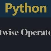 Bitwise Operator In Python Hindi