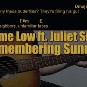 All Time Low Remembering Sunday Ft Juliet Simms Guitar Chord Lyrics Cover