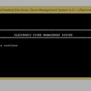 Electronic Store Management System In C