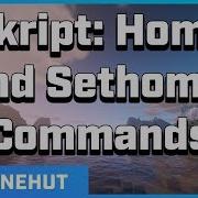 How To Create Home And Sethome Commands With Skript Minehut 101