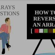 Array How To Reverse An Array With Different Approach And Implementation In Hindi Easy 2020