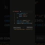 How To Use Symbol In JavaScript ES6 To Create A Unique Identifier Coding Javascript Tutorial