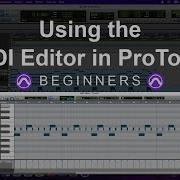How To Use The MIDI Editor In ProTools Beginners