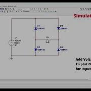 Full Bridge Rectifier Full Wave Rectifier Multisim Simulate Electronics