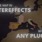 Create Animated Map In After Effects WITHOUT ANY Plugins Free Method