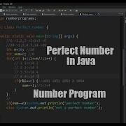 Perfect Number In Tamil Java Numberprograms Eclipse Environment Java Javatamil Coding