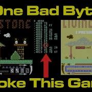 One Bad Byte Broke This Game Commodore 64 S Livingstone I Presume