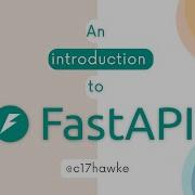 Introduction To FastAPI Create Your First Web Application Python Tutorial