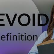 Devoid Meaning Of DEVOID
