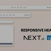 Responsive Header In NextJS And TailwindCSS
