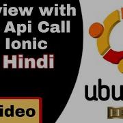 Ionic Basics Ionic Lists 2021 Http Api Call HttpClient