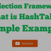 What Is Hashtable In Java With Simple Example