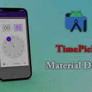 TimePicker In Android Studio Material Design 2022