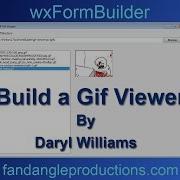 WxFormBuilder Python GIFビューアの構築 パート1