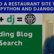 Adding Blog Search Build A Restaurant Site With Python And Django