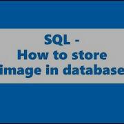 SQL Query How To Store Images In Database Display In Power BI