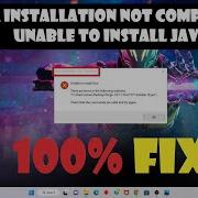 Java Installation Not Completed Unable To Install Java Fixed