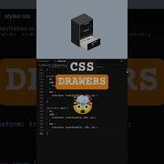 3D Drawers Open Close Animation Using HTML CSS Shorts Viral Css Animation Coding