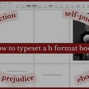 How To Typeset A B Format Book In Word