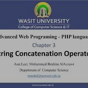 16 PHP String Concatenation Operator
