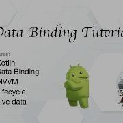 Android DataBinding In Kotlin With MVVM Lifecycle Live Data