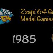 ZZAP 64 Gold Medal 95 Sizzler C64 Games 1985