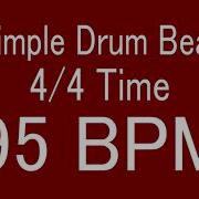95 BPM 4 4 TIME SIMPLE STRAIGHT DRUM BEAT FOR TRAINING MUSICAL INSTRUMENT 楽器練習用ドラム