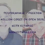 Kitware Open Source 1M Cores