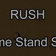 RUSH Time Stand Still Lyric Video