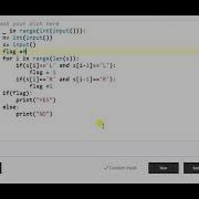 Codechef Professor And Directions Python Solution