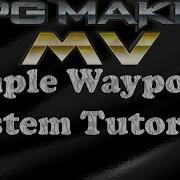 RPG Maker MV Simple Waypoint System Tutorial