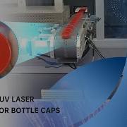 Case Video Dual Side QR Code Laser Marking On Bottle Caps