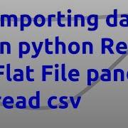 Importing Data In Python Read Flat File Pandas Read Csv