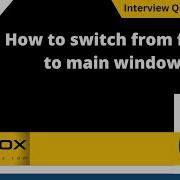 How To Switch From Frame To Main Window Selenium Interview Question 571