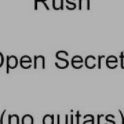 Rush Open Secrets No Guitars