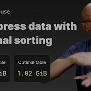 Optimal Table Sorting In ClickHouse