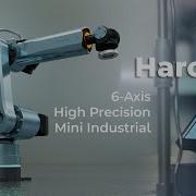 Robotic Arm Redefined Meet The Haro380 High Precision 6 Axis Mini Industrial
