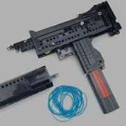 Full Semi Auto MAC 10 Select Fire Blowback Rubber Band SMG