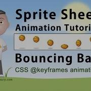Sprite Sheet Animation Steps CSS Program Bouncing Ball Tutorial